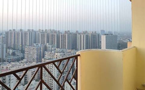 Invisible Balcony Grill