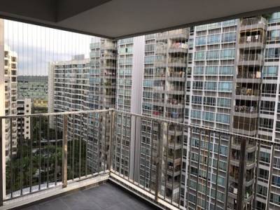 Invisible Grill for Balcony