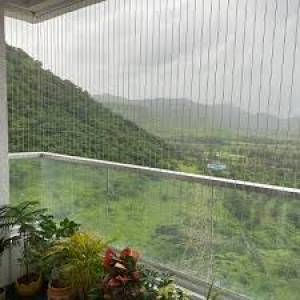 Invisible grill for Balcony