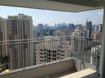 Invisible grill for  High-rise spaces