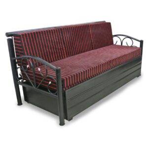 Metal 3 Seater Sofa Cum Bed