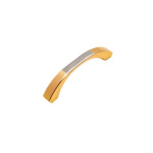 Silver-Gold Fancy Cabinet Door Handle