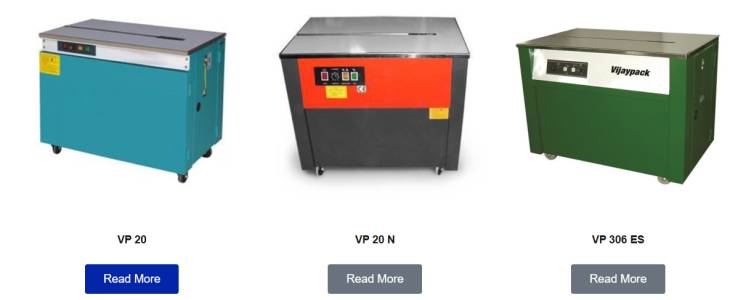 Semi Automatic Box Strapping Machine