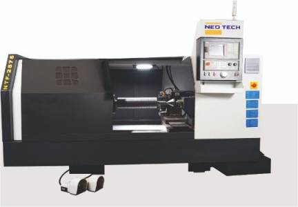 Flat Bed CNC Turning Machine