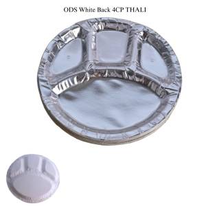 Disposable Silver Paper Plate