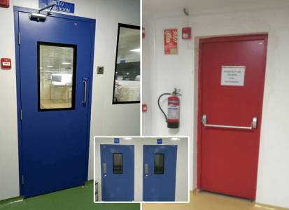 Modular Clean Room Doors