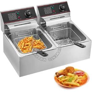 Double Deep Fat Fryer