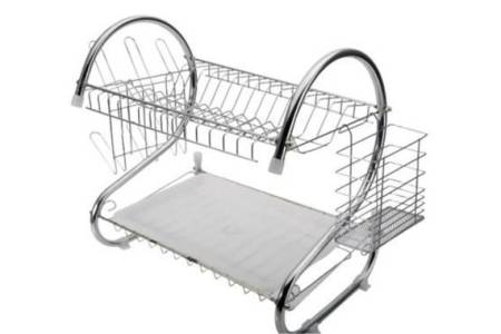 Plate drain rack
