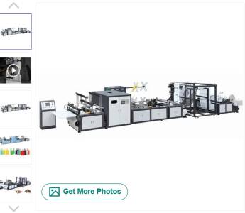Box Bag Making Machine With Online Loop Handle