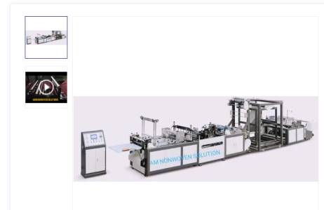 Automatic Non Woven Box Bag Making Machine