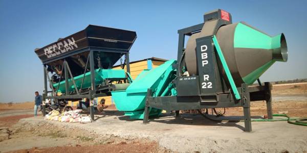 DRUM TYPE CONCRETE BATCHING PLANTS