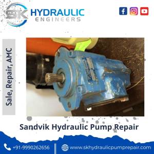 Sandvik Hydraulic Pump Repair