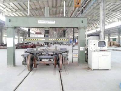 Static Bogie Load Testing Machine – 50T Capacity