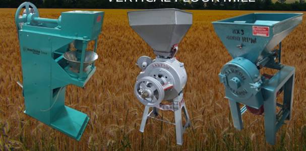 Vertical Flour Mill
