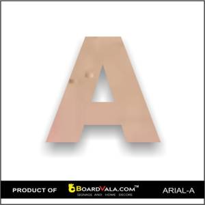 MDF Alphabets