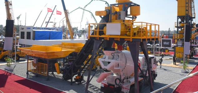 Compact Concrete Batching Plant