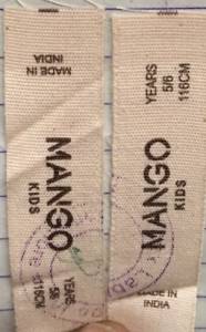 Cotton Tape Label