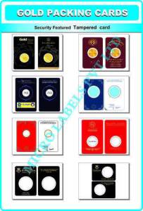 coin packing card