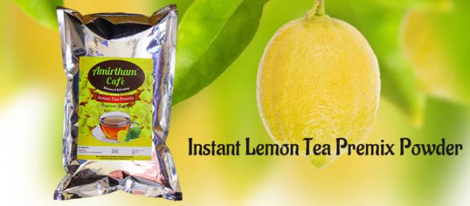 Instant Lemon Tea Premix Powder