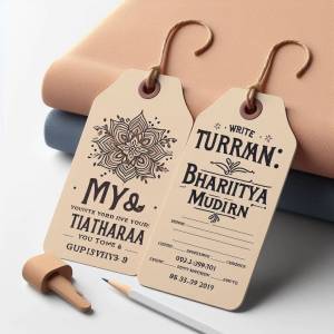 Custom Hang Tags For Clothing