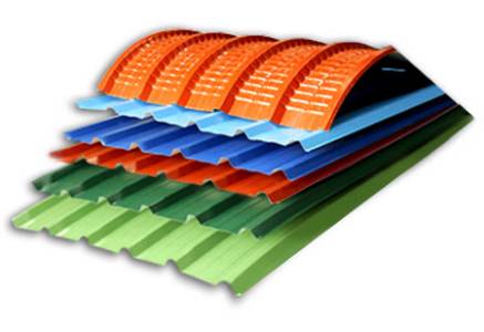 COLOR COATED PROFILE SHEETS