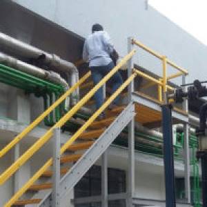 FRP stair case