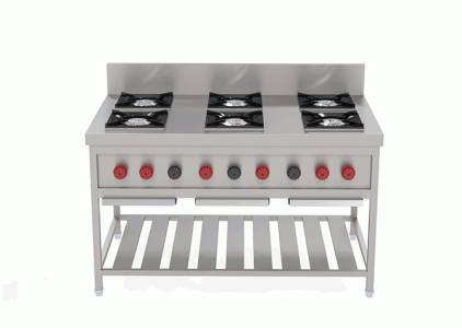 Six-burner_Cooking_Range