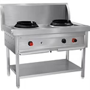 Two Burner Chinese Cooking Range
