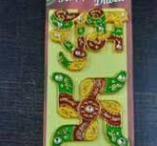 Meena Work Shubh Swastik Labh Set