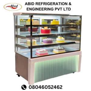 Cake pastry chocolate display counter