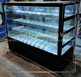 Straight Glass Display Counters