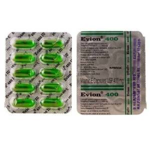 Vitamin E capsules