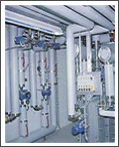 Heating and warm water piping