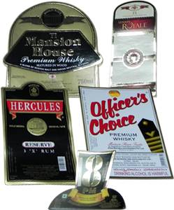 Hot Fail Stamped Labels