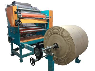 ROLL TO ROLL PAPER LAMINATION MACHINE WITH SLITTING
