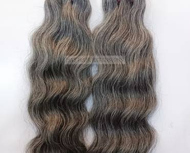 Grey Human Hair Extensions