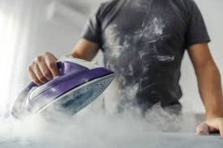 Steam ironing