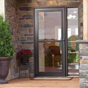 Aluminium Storm Door Brown