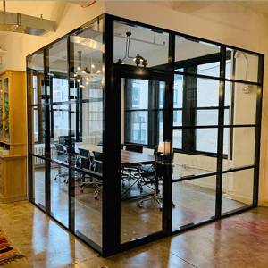 Alumunium Framed Glass Partition