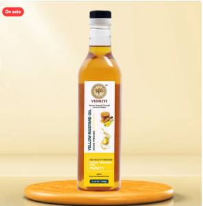 Wood Pressed Yellow Mustard Oil