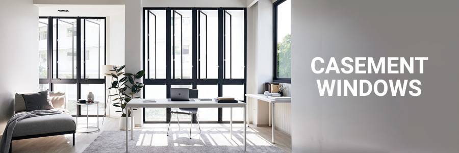 Aluminium Casement Windows