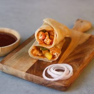 Paneer Tikka Paratha Kathi Roll