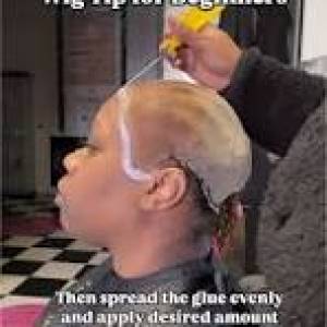 HAIR GLUE METHOD