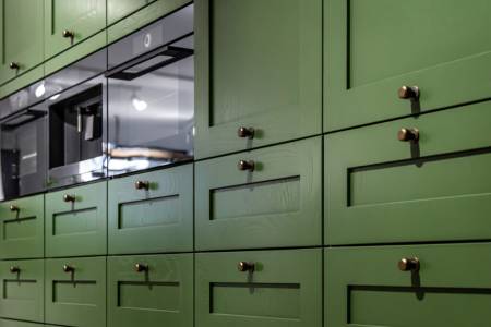 Steel cupboards