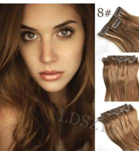 Clip On Hair Extensions