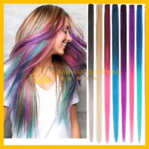 Raw Dye Indian Temple Hair