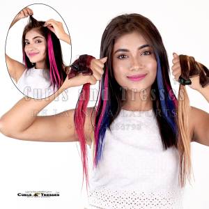 CLIP ON HAIR EXTENSIONS