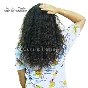 Curly Human Hair Extensions