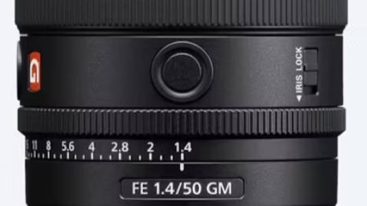 Sony E Mount FE 50 Mm F1.4 GM Full Frame Lens (SEL50F14GM)