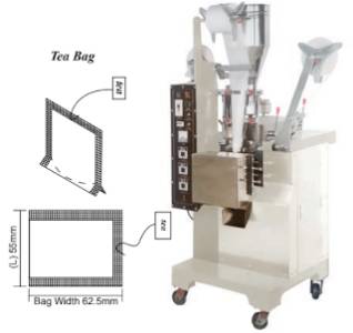 AUTOMATIC TEA- BAG PACKAGING MACHINE